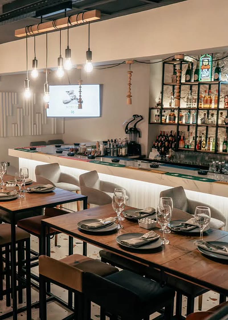 The bar